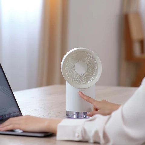 無線冷霧風扇(白色)