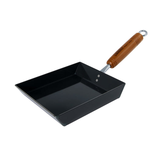 日本燕三条製鐵流|玉子燒煎鍋系列 方型玉子燒煎鍋 19x16cm