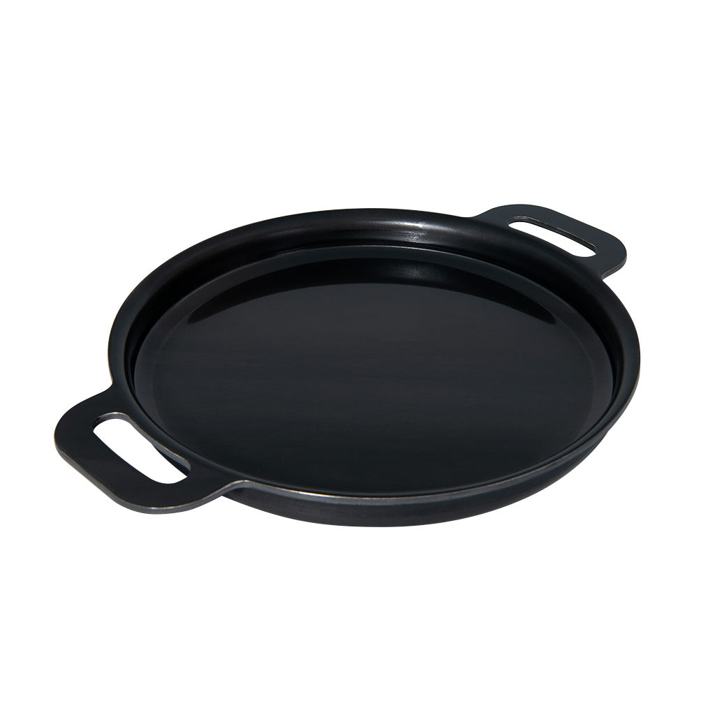 日本燕三条製鐵流|厚底燒物鐵鍋系列 圓形燒物鐵板煎鍋 28cm