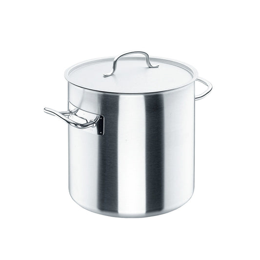 CHEF-CLASSIC 系列 雙耳不鏽鋼高桶湯煲 (附煲蓋) 28cm